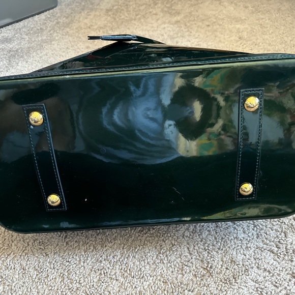 Louis Vuitton Alma PM Monogram Vernis Bag In Midnight Blue - Picture 2 of 4